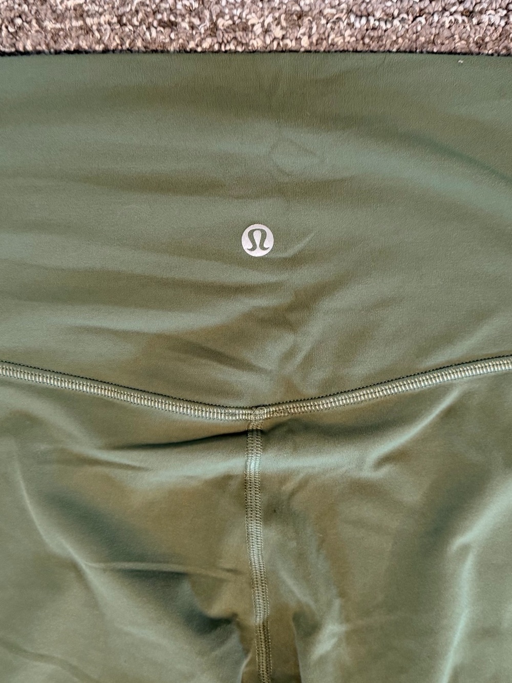 Lululemon Align Tights Crop 24” Green Sz 10 - Picture 4 of 6